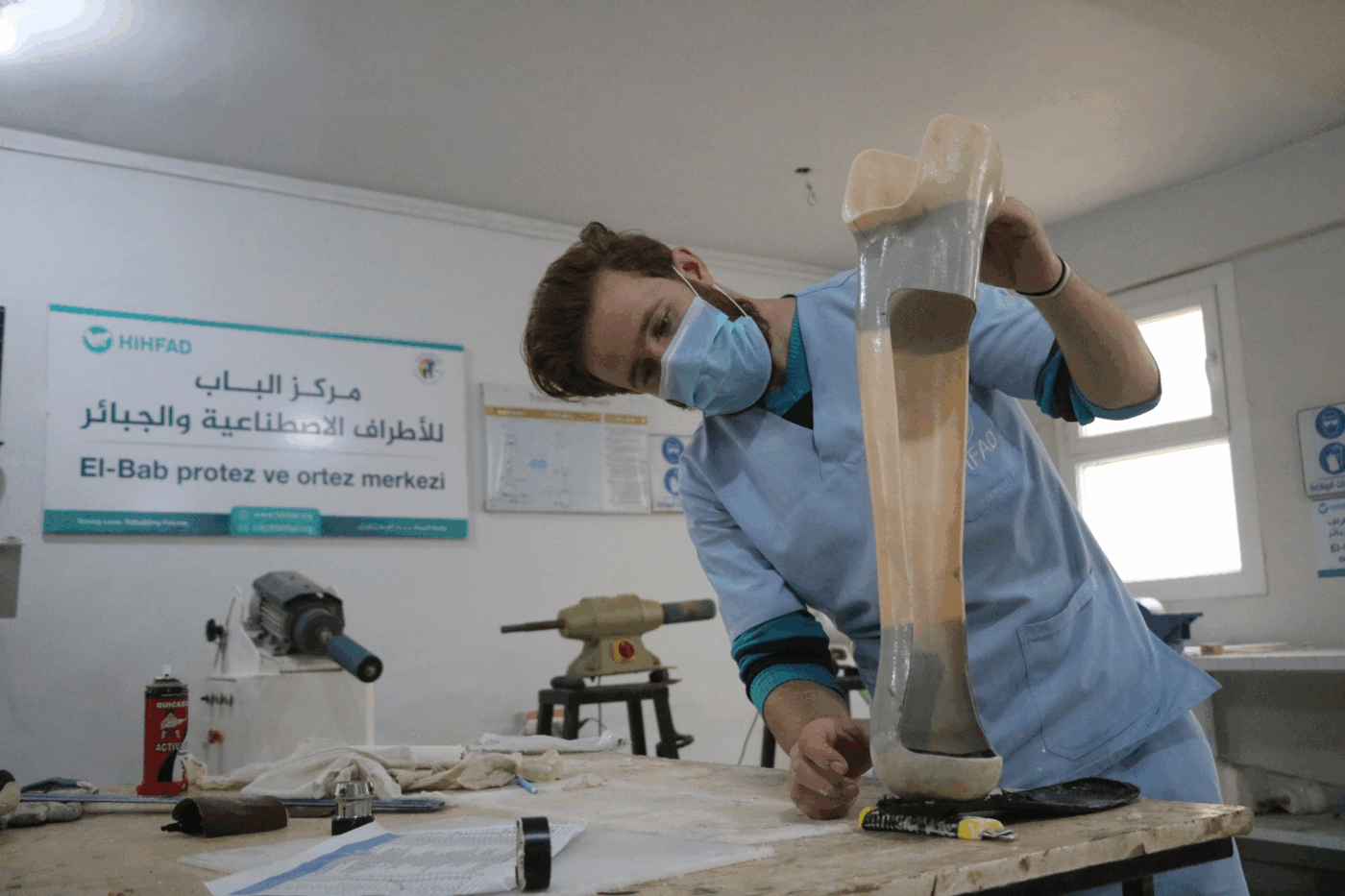 Hand in hand for aid and development, Syria